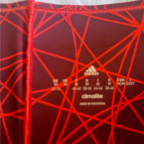 Adidas Womens Geometric Workout Pants - Picture 6 of 7